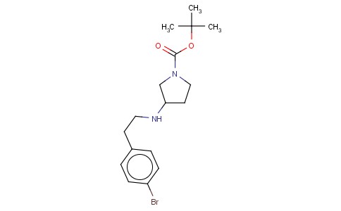 1-BOC-3-[2-(4-BROMO-PHENYL)-ETHYLAMINO]-PYRROLIDINE